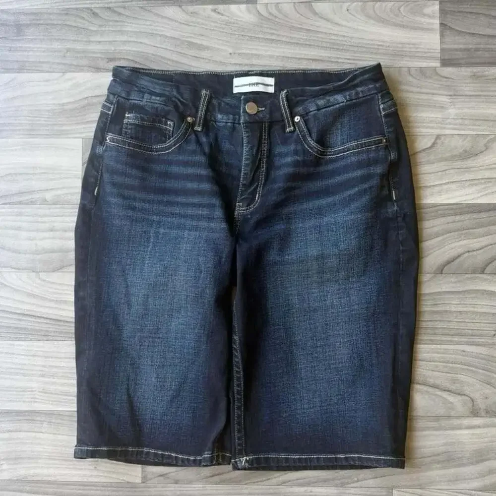 BKE Gabby Denim Bermuda Denim Shorts Jorts